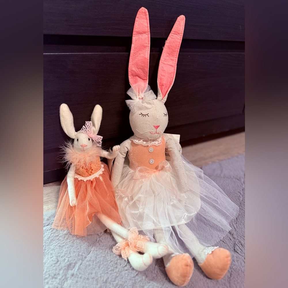Bunny Boulevard Easter Ballet Bunny Decoration Plush